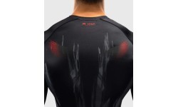 Venum Demon Long Sleeve Rashguard - Black/Grey
