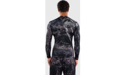 Venum Rage & Workout Long Sleeve Rashguard - Black/Grey