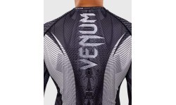Venum Galactic 3.0 Long Sleeve Rashguard - Off-White/Black