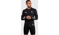 Venum UFC Unity by Venum Authentic Fight Week Men's Performance Long Sleeve Rashguard - Black