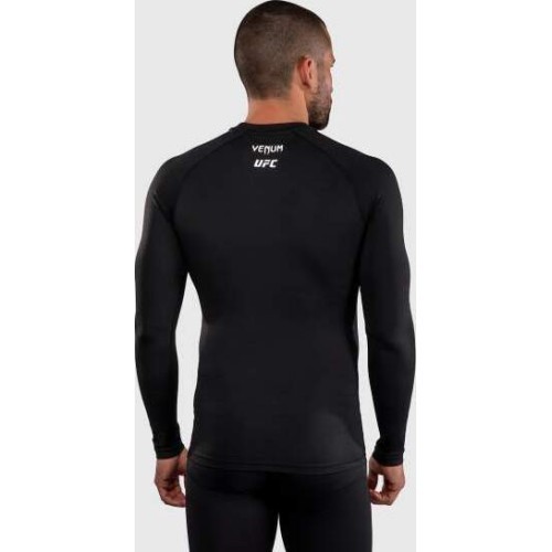 Venum UFC Unity by Venum Authentic Fight Week Men's Performance Long Sleeve Rashguard - Black