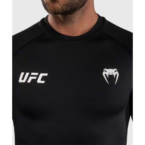 Venum UFC Unity by Venum Authentic Fight Week Men's Performance Long Sleeve Rashguard - Black