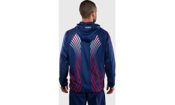 Men's Official UFC Freedom 250 by Venum Blue Authentic Fight Night Walkout Hoodie