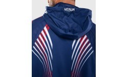 Men's Official UFC Freedom 250 by Venum Blue Authentic Fight Night Walkout Hoodie