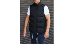 J.Style vīriešu veste, melna, 18M1159-392