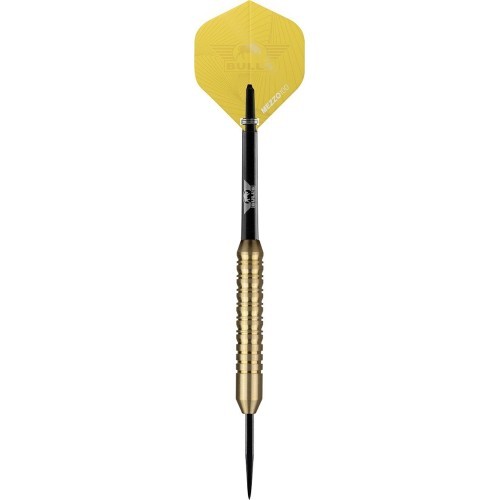 Brass Steel-Tip Darts Bull's Charge Yellow