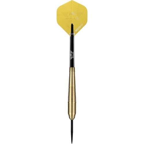 Brass Steel-Tip Darts Bull's Charge Yellow