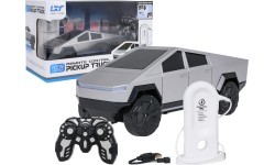 R/C Auto TRACK Silver + Charging Station