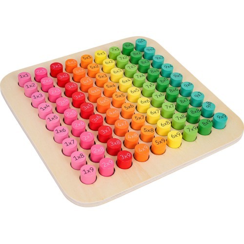 Wooden Multiplication Table