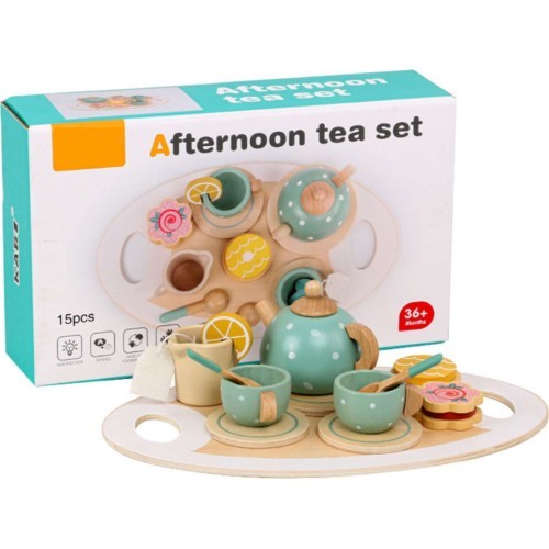 Wooden Tea Set + Accessories