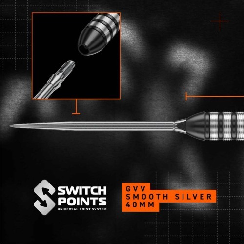 Winmau GvV TS 90% Switch Point steel tip