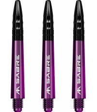 Dart Shafts Mission Sabre Purple Tweenie – 3-Pack