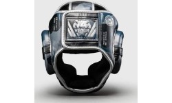 Venum Elite Camo Headgear - Dark Navy/Blue