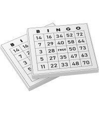 Philos Bingo Cards 200 sheets