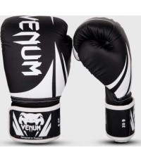 Venum Challenger 2.0 bērnu boksa cimdi - melni/balti