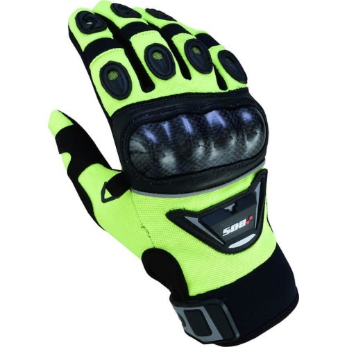 Motocross Gloves BOS GMC-14 - Неоновый