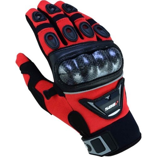 Motocross Gloves BOS GMC-14 - Красный