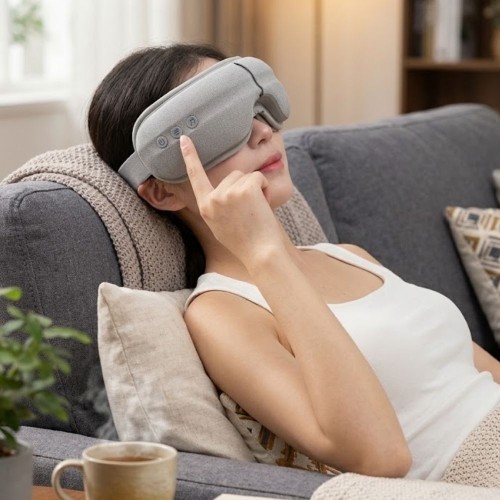 Eye Massager inSPORTline Skylook • 1,200 mAh • 42°C • Audio • 337 g